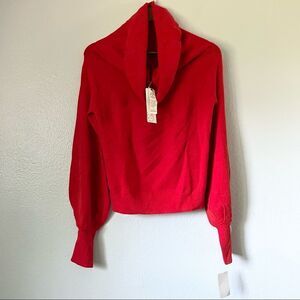 NWT Treasure & Bond SomethingNavy Off the Shoulder Sweater Size M